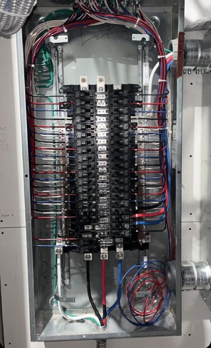 Electrical service panel work in Arvada